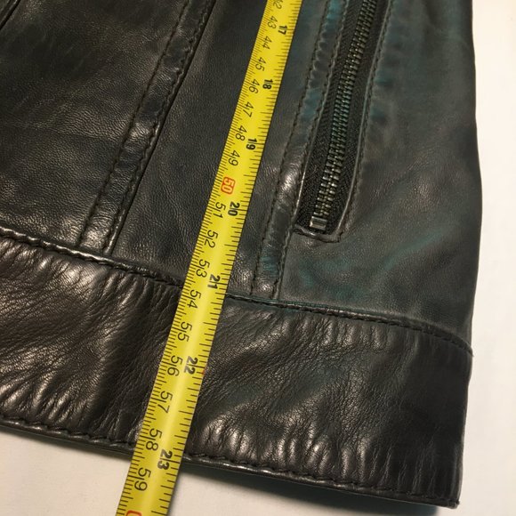 Leather Moto Jacket - Picture 8 of 8